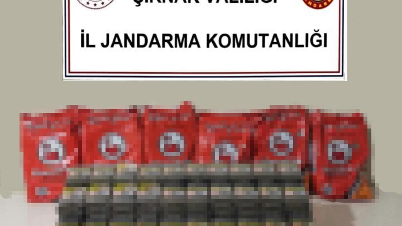 Şırnak’ta kaçakçılığa büyük darbe: 10,6 milyon liralık malzeme ele geçirildi
