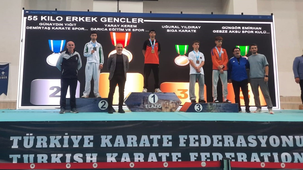Darıcalı 3 karateci, U21 Milli Takımı’na seçildi
