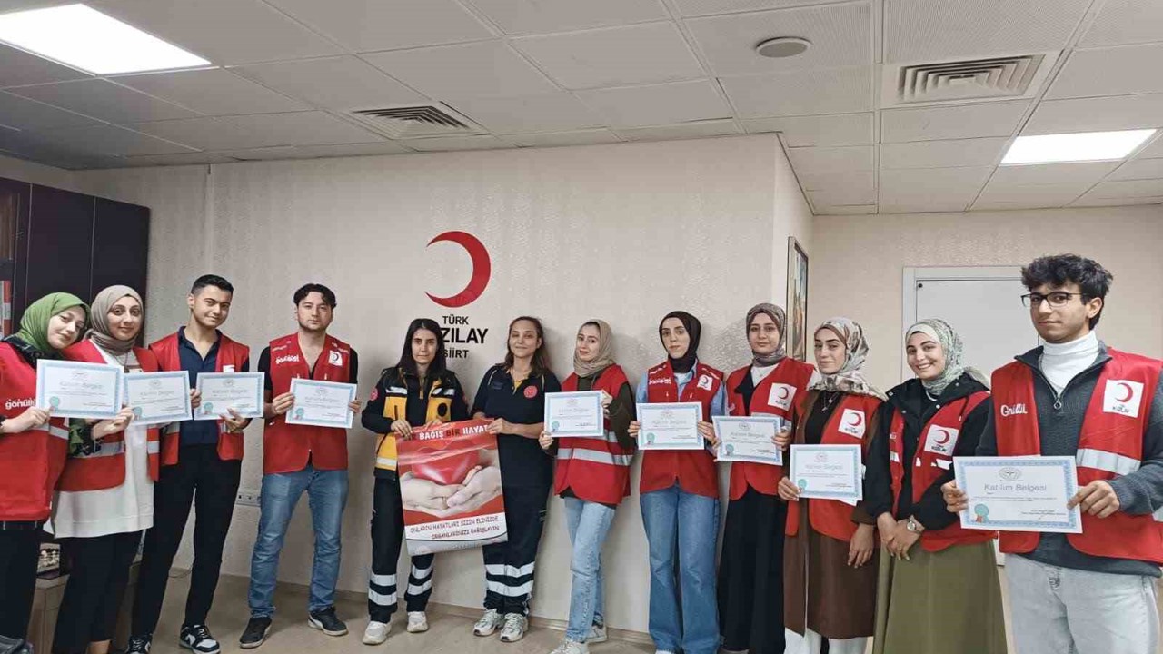 Siirt’te "organ bağışı ve beyin ölümü" eğitimi
