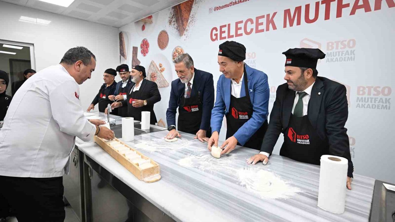 YESİDEF’ten BTSO Mutfak Akademi’ye tam not
