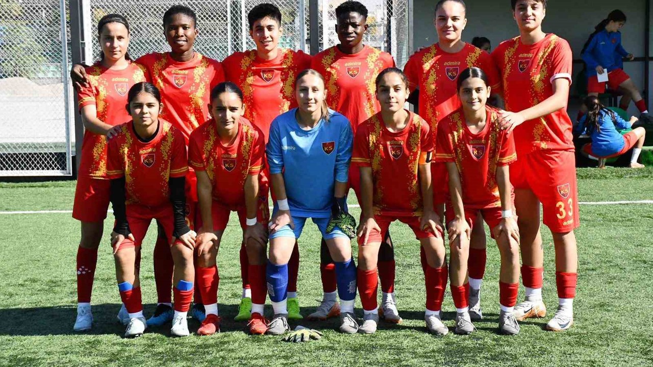 Kayseri Kadın FK, 3 puanı 4 golle aldı
