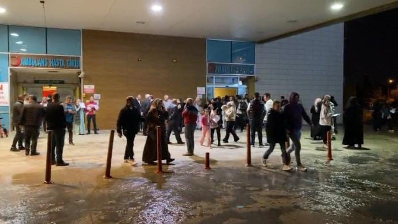 Bursa’da depremde panik anları kamerada

