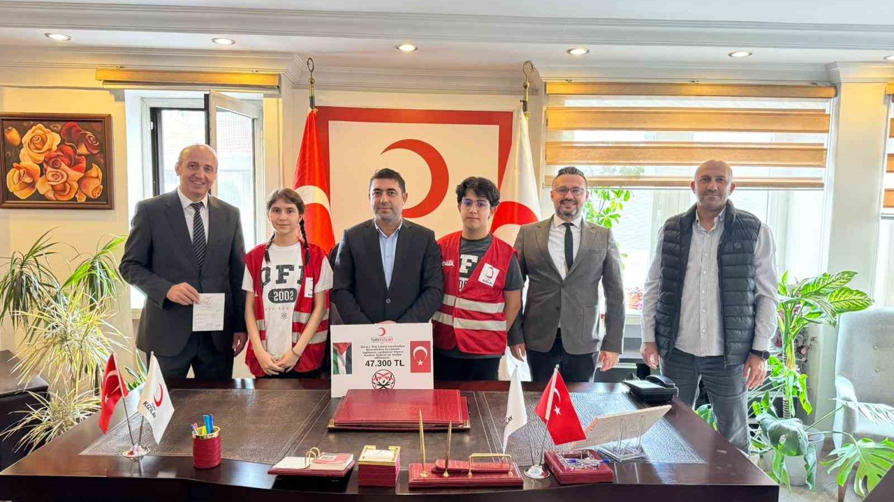 Genç yüreklerden Filistin’e umut

