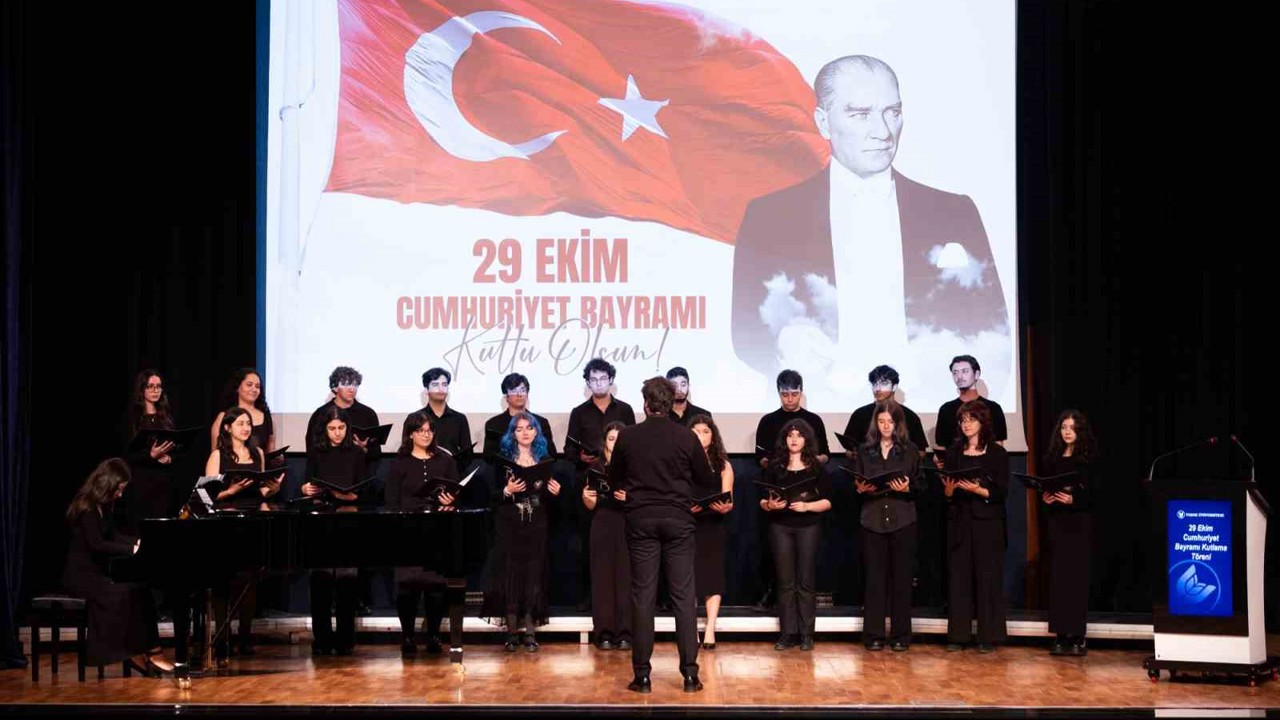 Yaşar Üniversitesinde Atatürk’ün izinde cumhuriyet kutlaması
