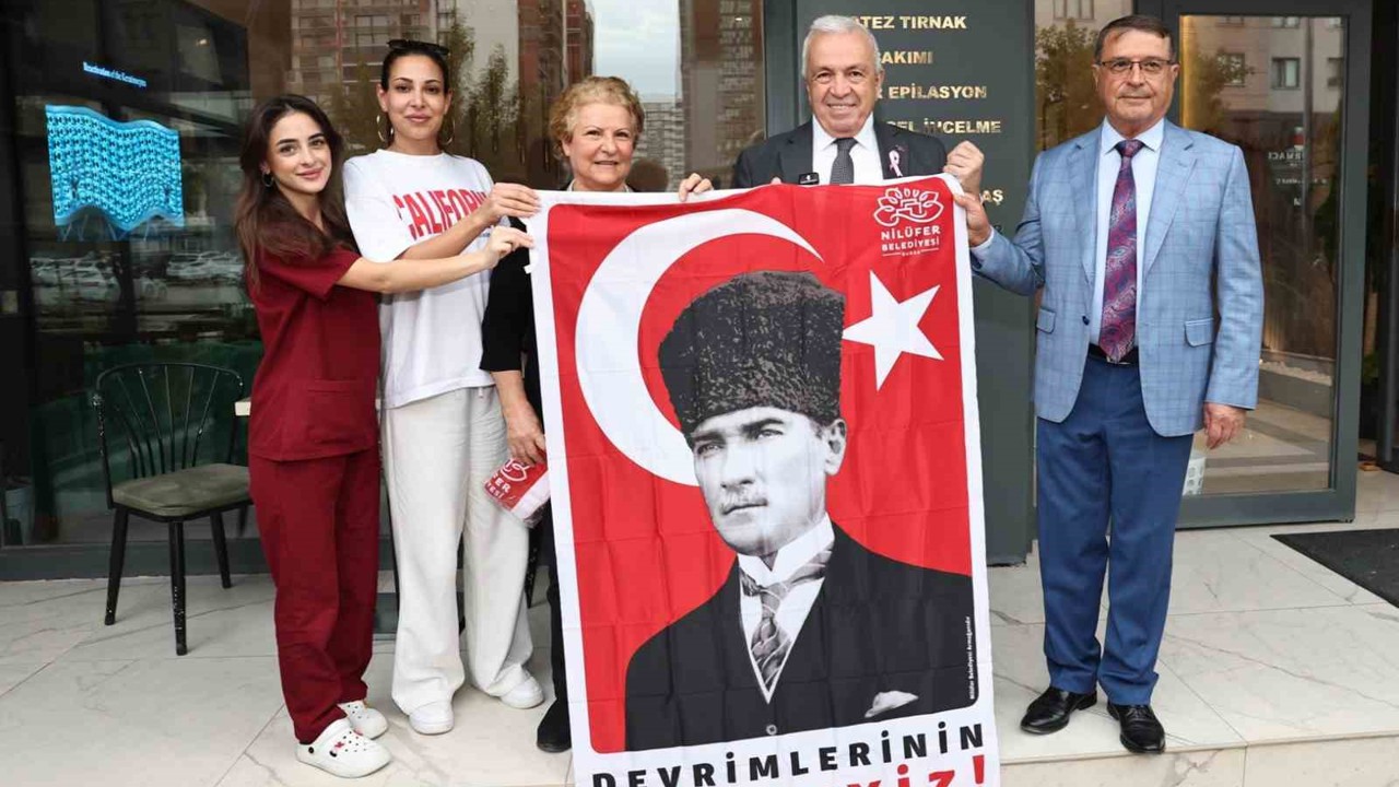 Nilüfer’de Cumhuriyetin 102’nci yıl heyecanı
