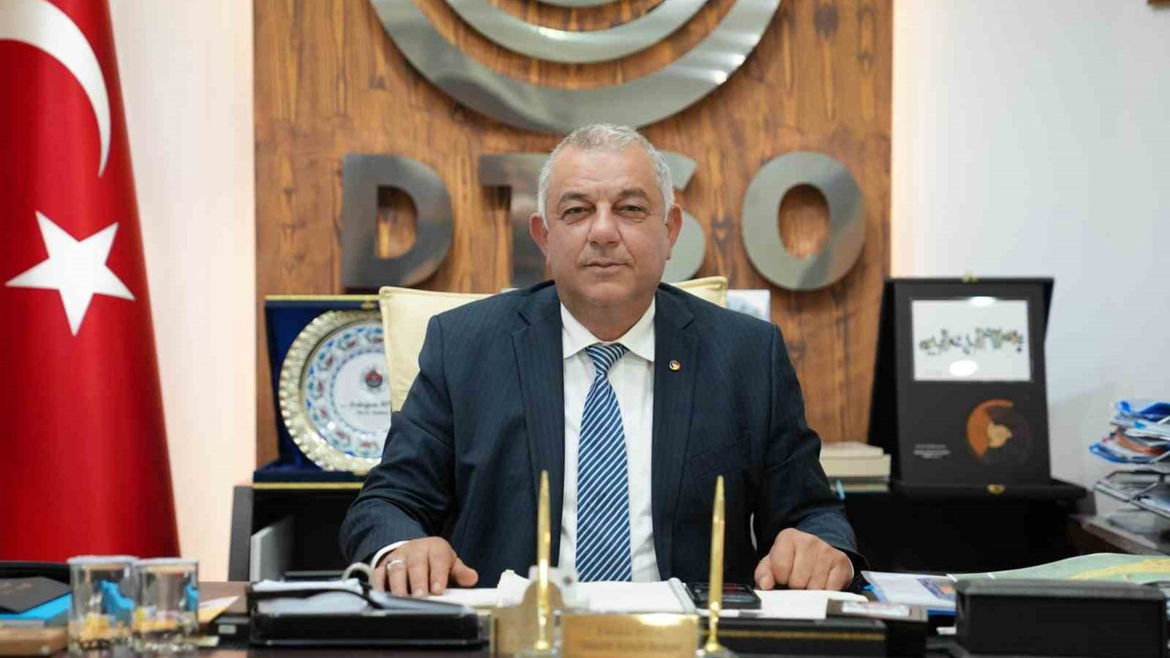 DTSO Başkanı Erdoğan Bıyık "Ülkemizi üretim, istihdam, bilim ve teknolojiyle daha müreffeh yarınlara taşıyoruz"
