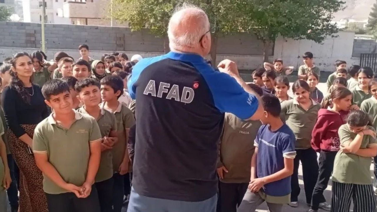 Şırnak’ta öğrencilere afet bilinci aşılanıyor

