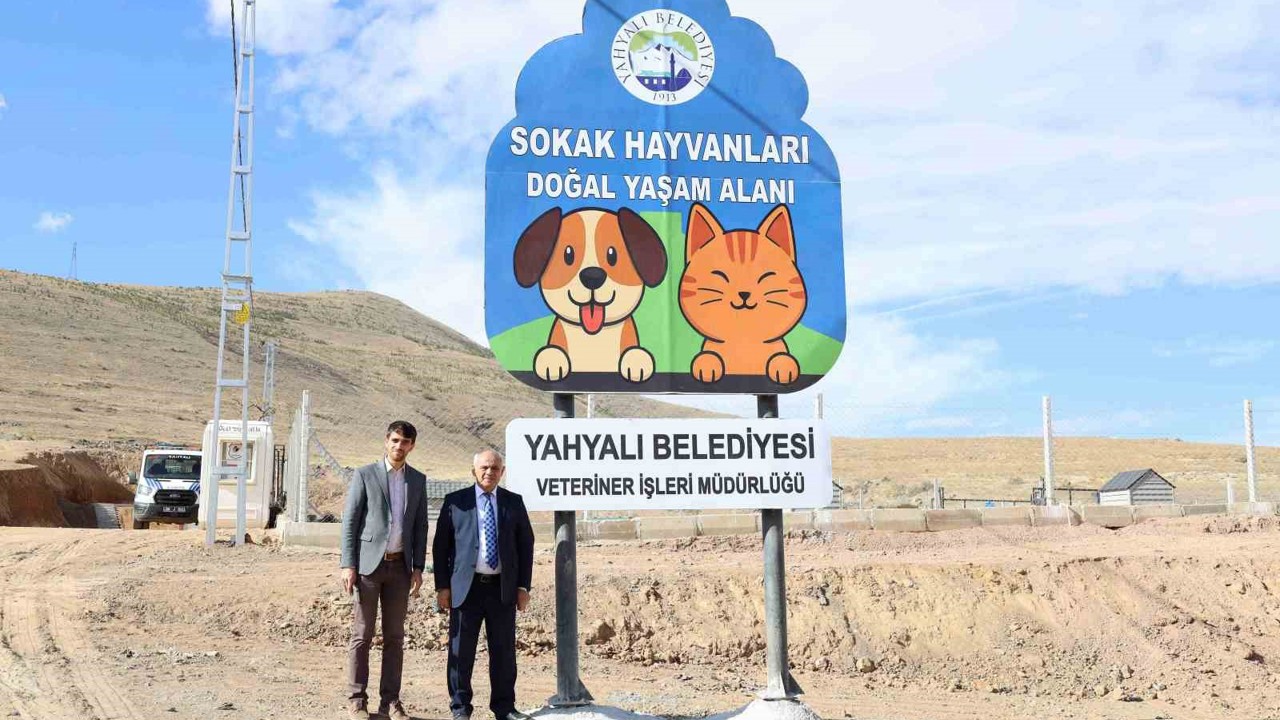 Yahyalı Belediyesi sokak hayvanlarına modern yaşam alanı kazandırdı
