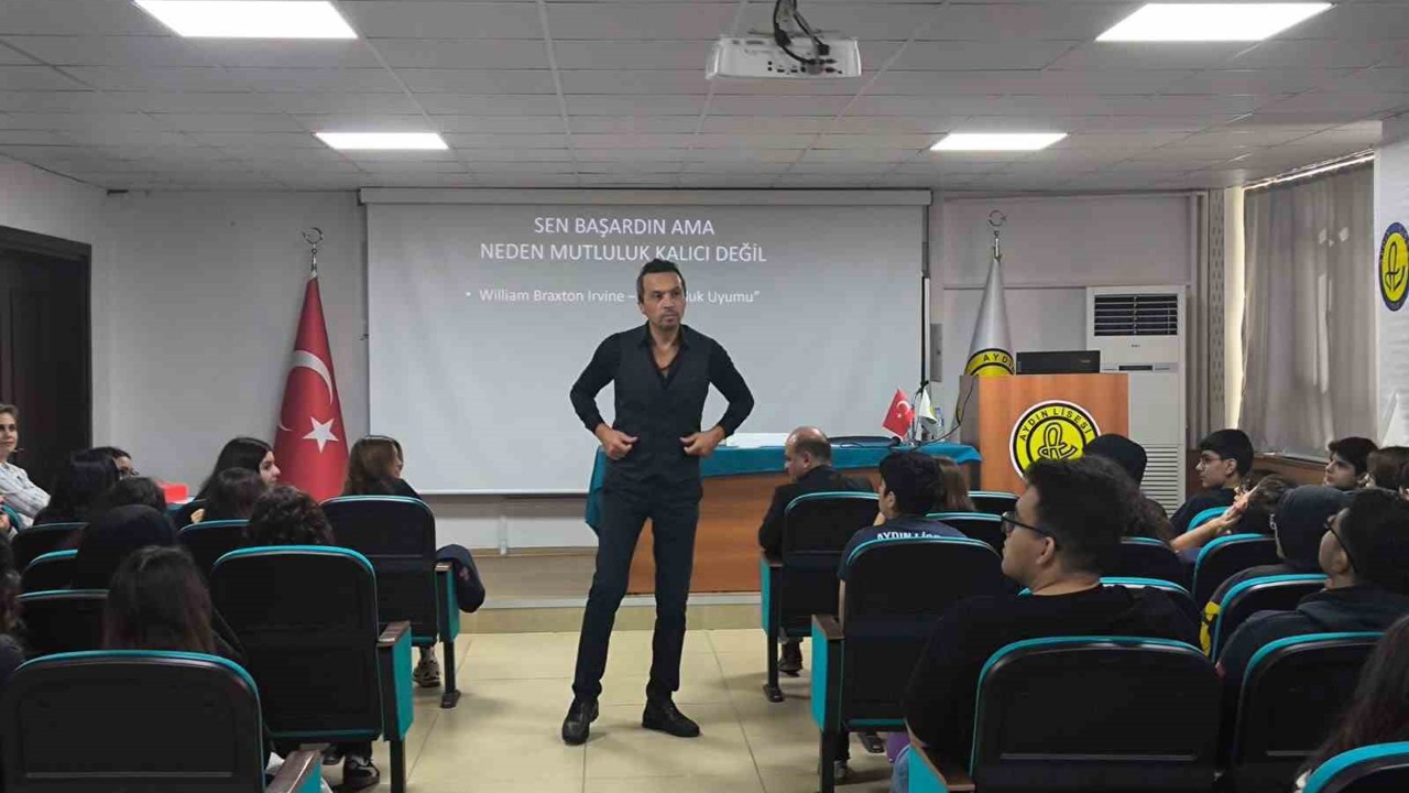 Aydın Lisesi’nde öğrenciler sınav sürecinde zorluklarla başa çıkmayı öğrendi
