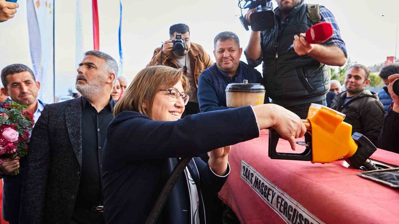 Gaziantep Büyükşehir’in mazot desteği başladı

