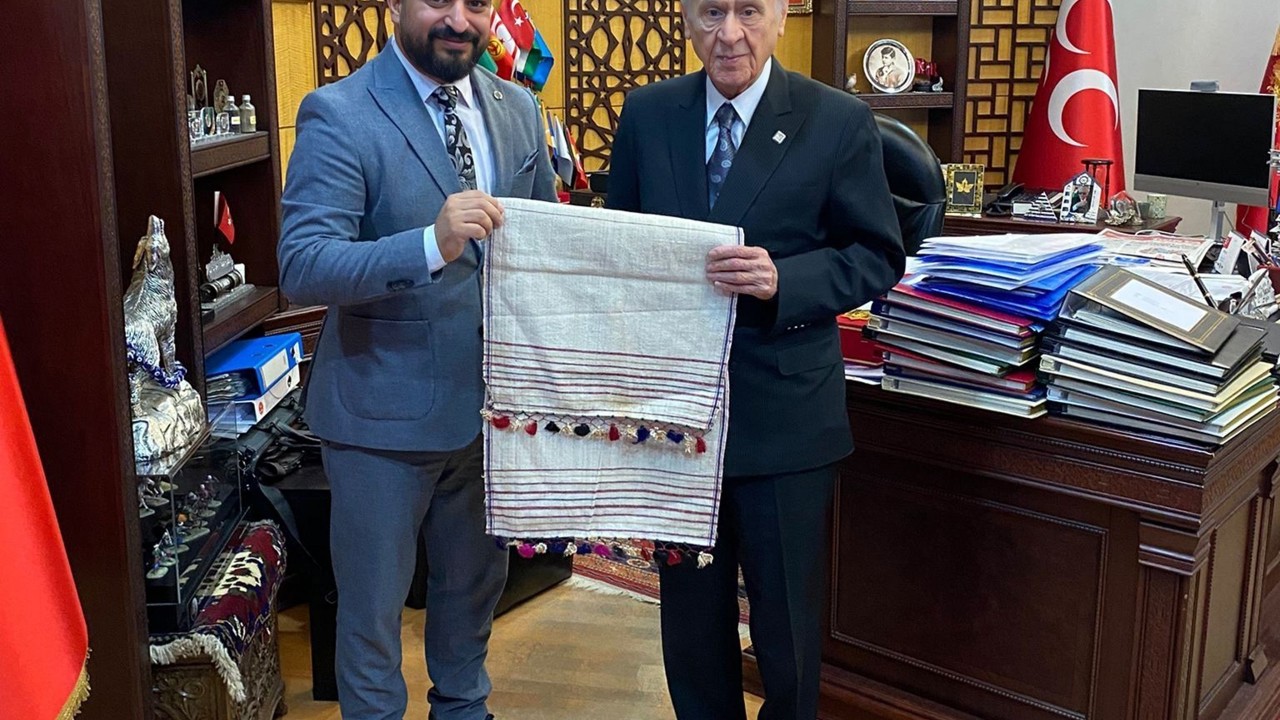 Roman toplumu projelerini Devlet Bahçeli’yle anlattılar
