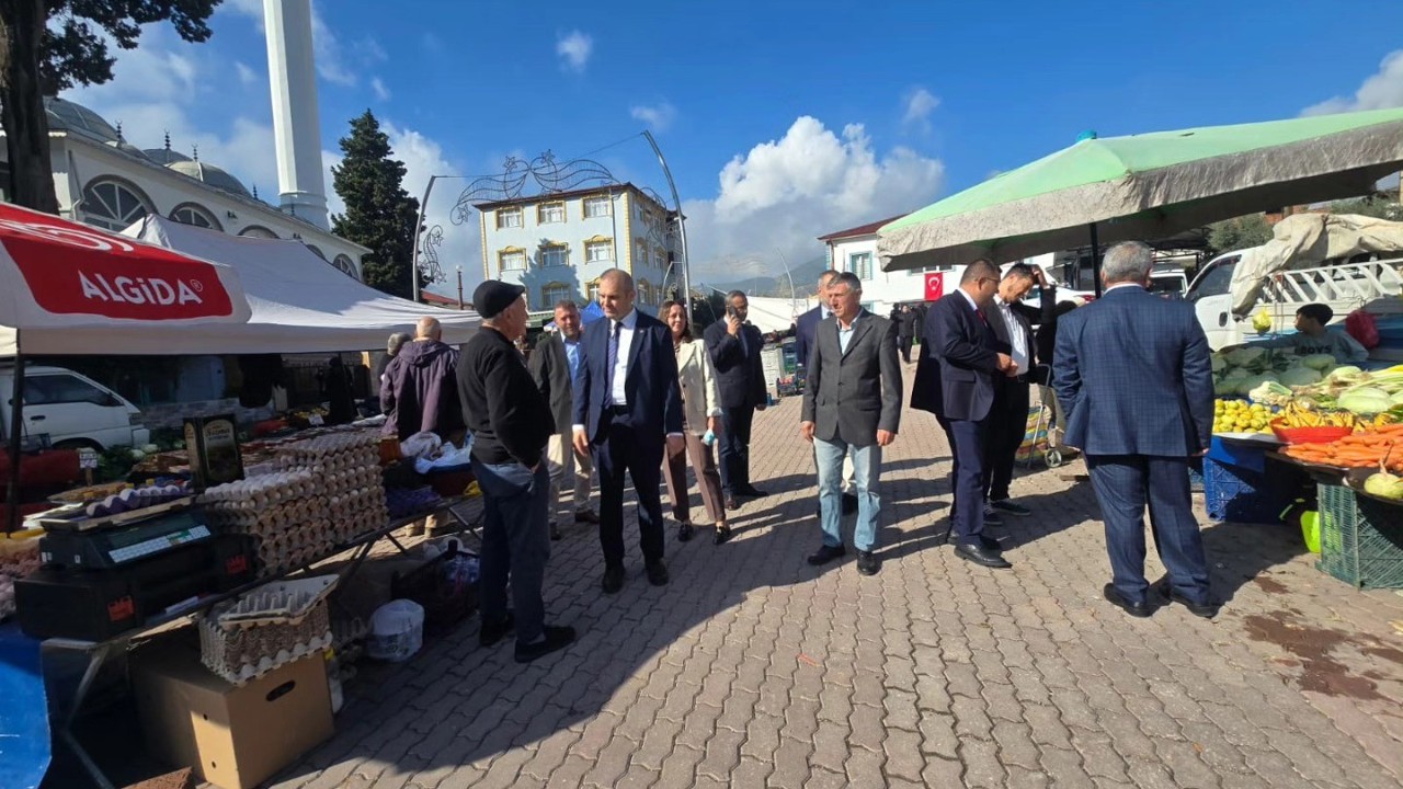 Başkan Dilsiz’den esnafla Cumhuriyet Bayramı buluşması
