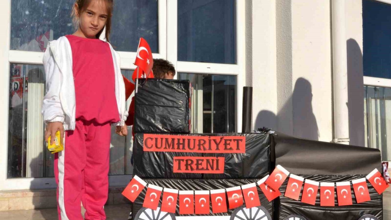 Okullarda cumhuriyet coşkusu
