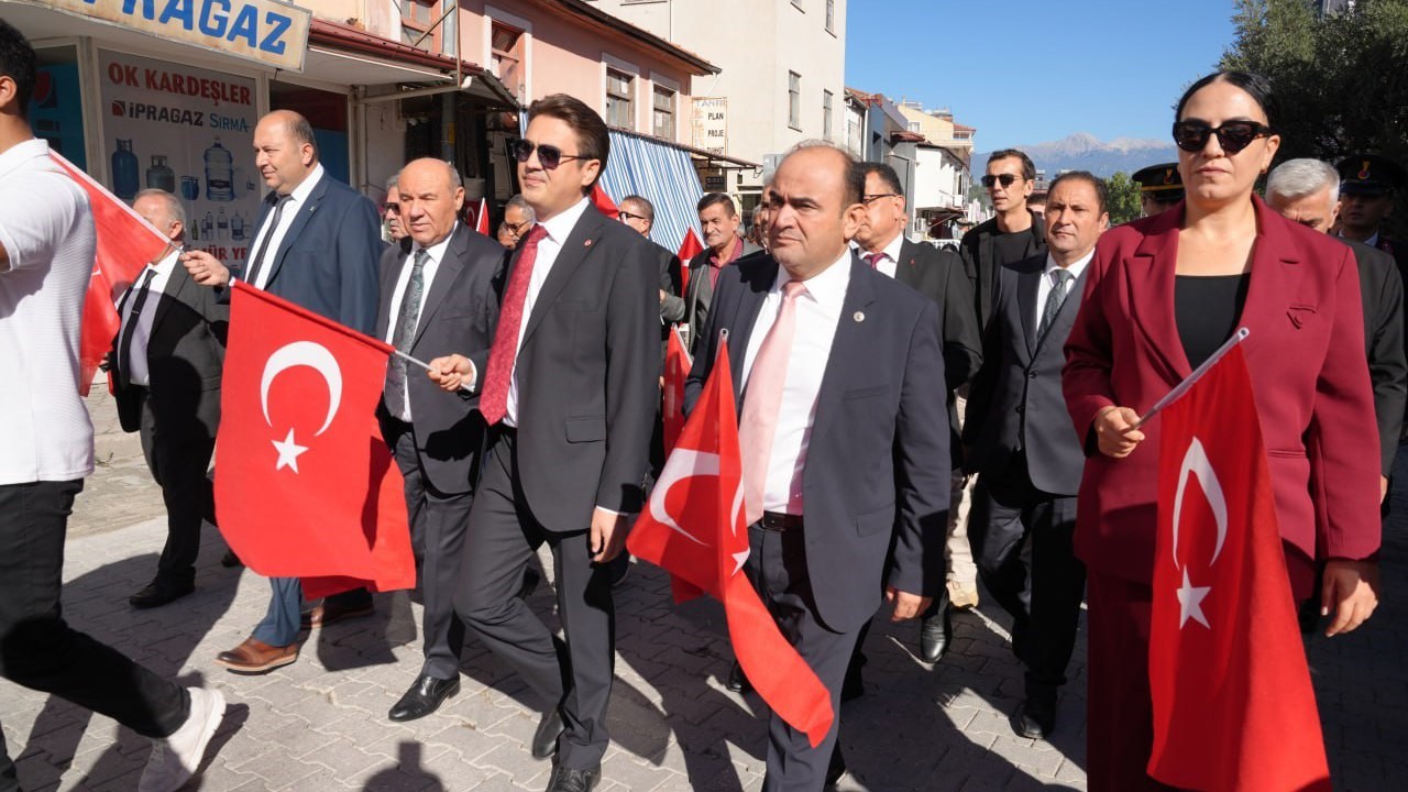 Seydikemer’de Cumhuriyet’in 102. yılı coşkuyla kutlandı
