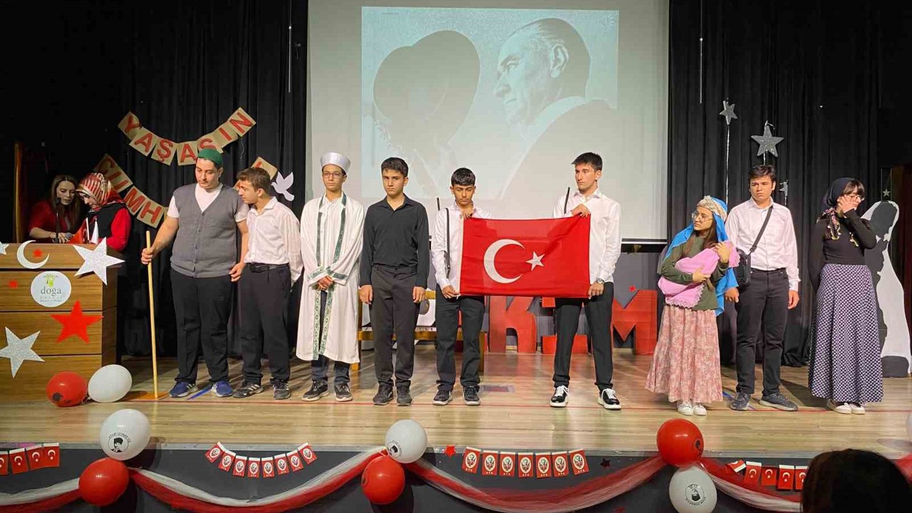 Doğa Kolejinde Cumhuriyet Bayramı coşkusu
