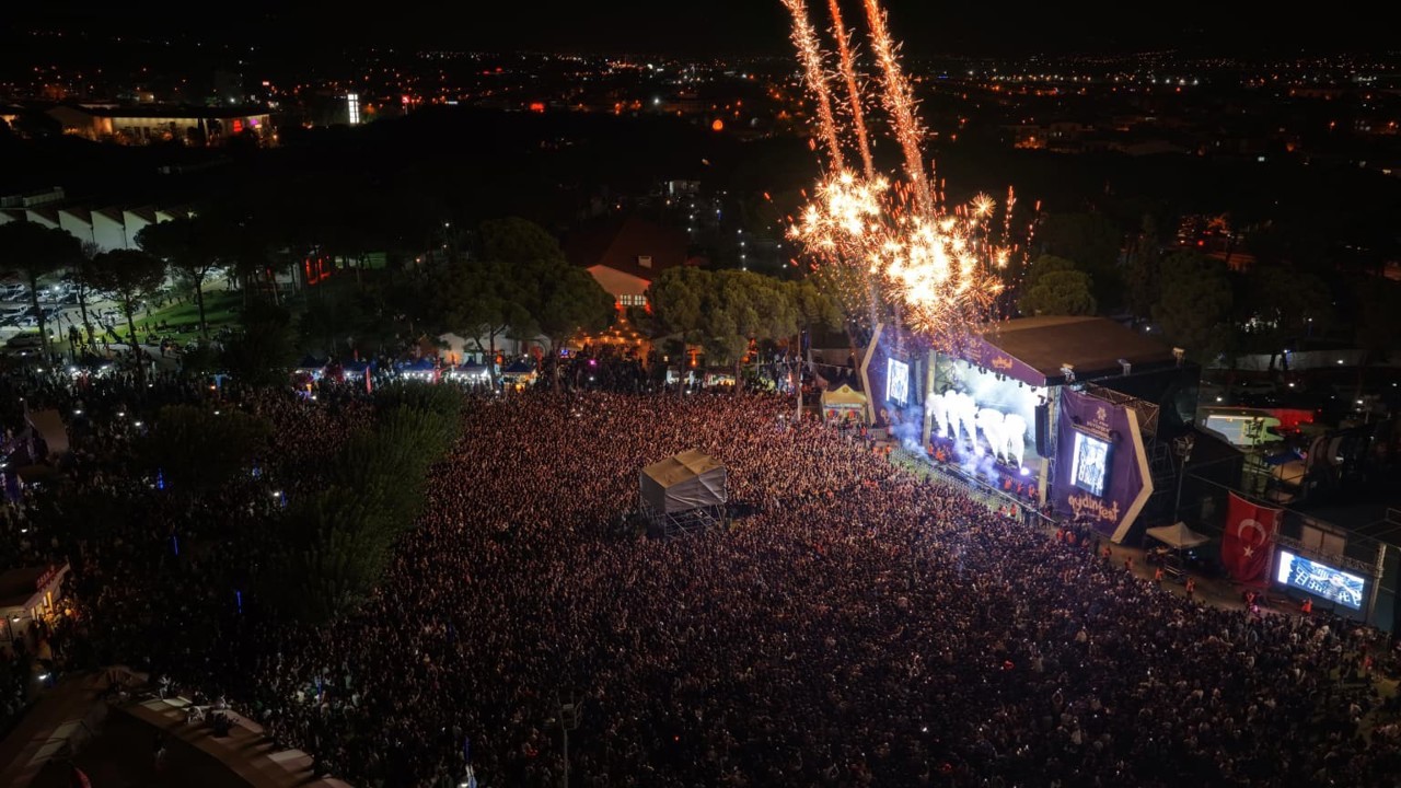 Aydınfest’in son gününde 60 binden fazla Aydınlı coşkuyu birlikte yaşadı
