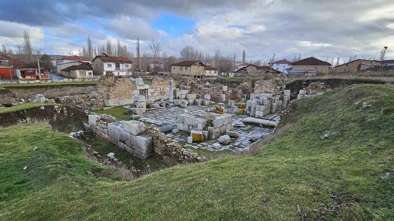 Tokat’taki termal suyun izleri 2 bin yıllık Roma hamamını işaret ediyor
