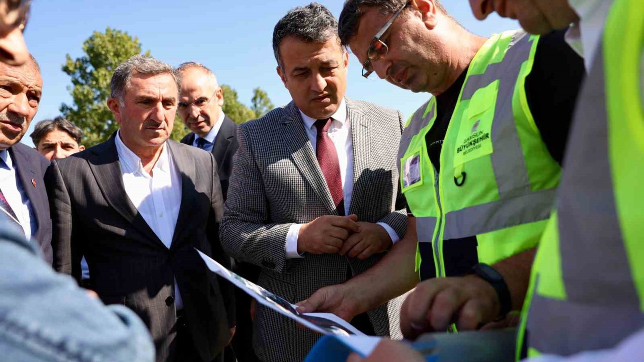 Samsun Büyükşehir Belediyesi 2025’te 602 bin metre yol çalışması gerçekleştirdi
