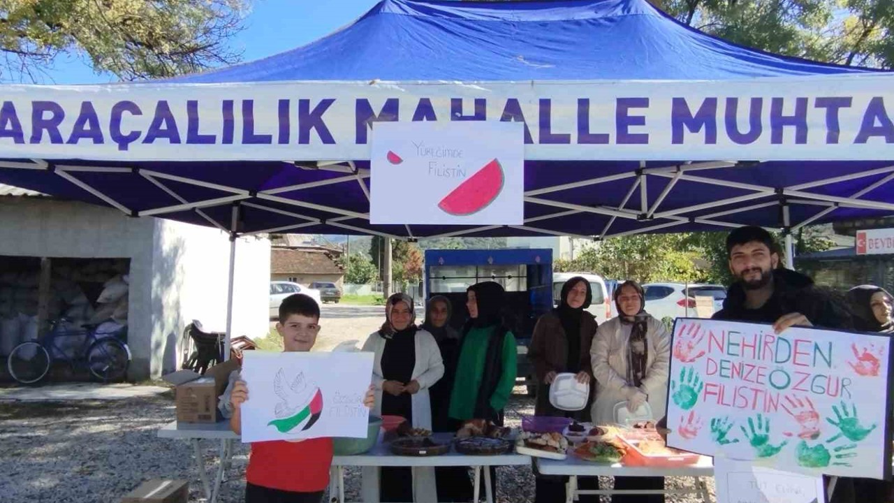 Öğrencilerden Gazze’ye destek: Hayır Panayırı düzenlendi
