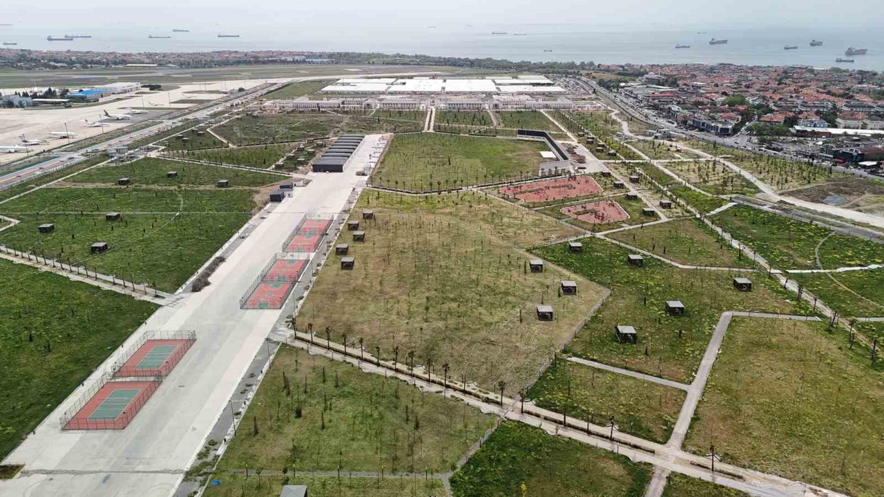 Türkiye’nin en büyük şehir parkı Atatürk Havalimanı Millet Bahçesi açılıyor
