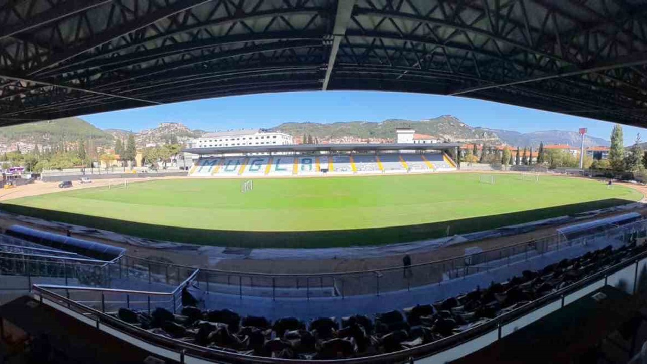 Muğla Atatürk stadının 18 yıllık hasreti bitiyor
