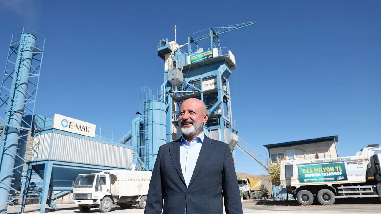 Başkan Çolakbayrakdar: "Kendi ürettiğimiz asfalt sayesinde kamuda 625 milyon TL tasarrufla rekor kırdık"
