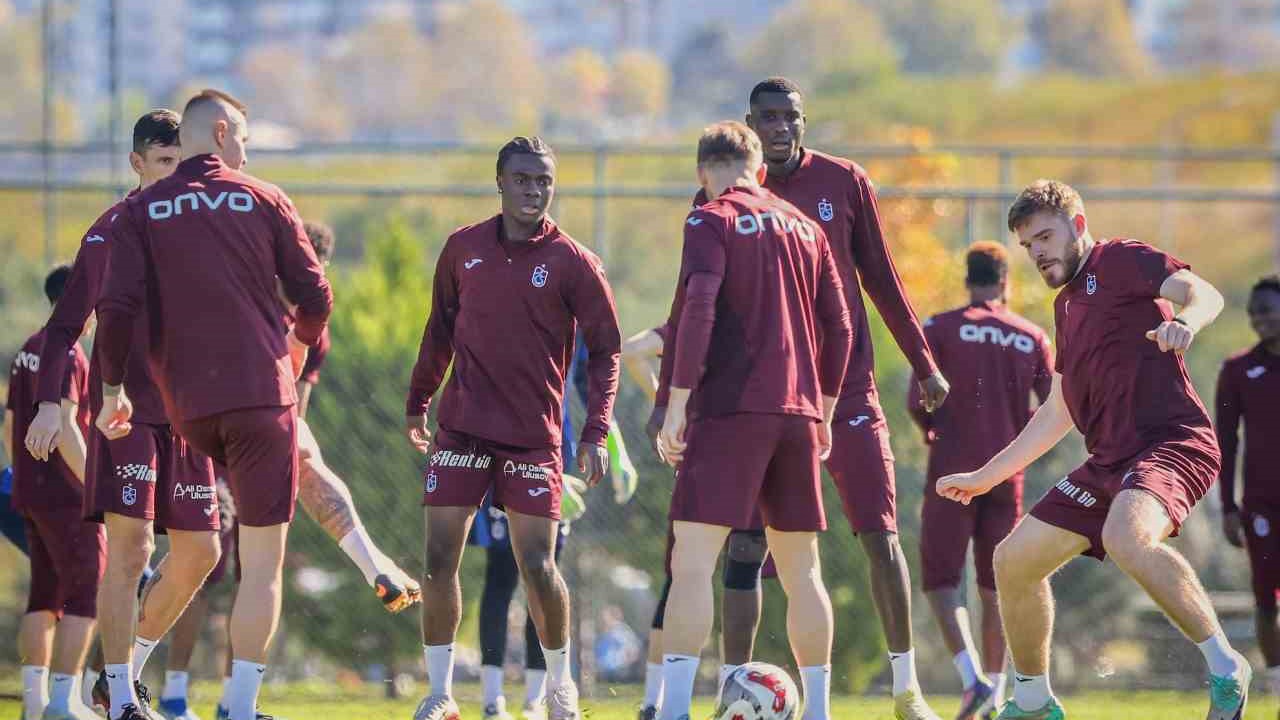 Trabzonspor, Galatasaray maçının hazırlıklarını tamamladı
