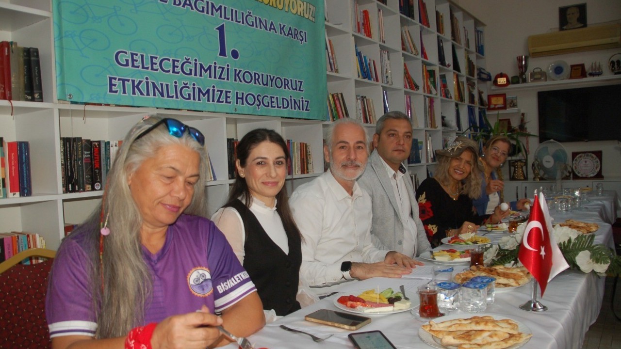 Mersin’de bağımlılığa karşı pedallar gelecek için dönecek
