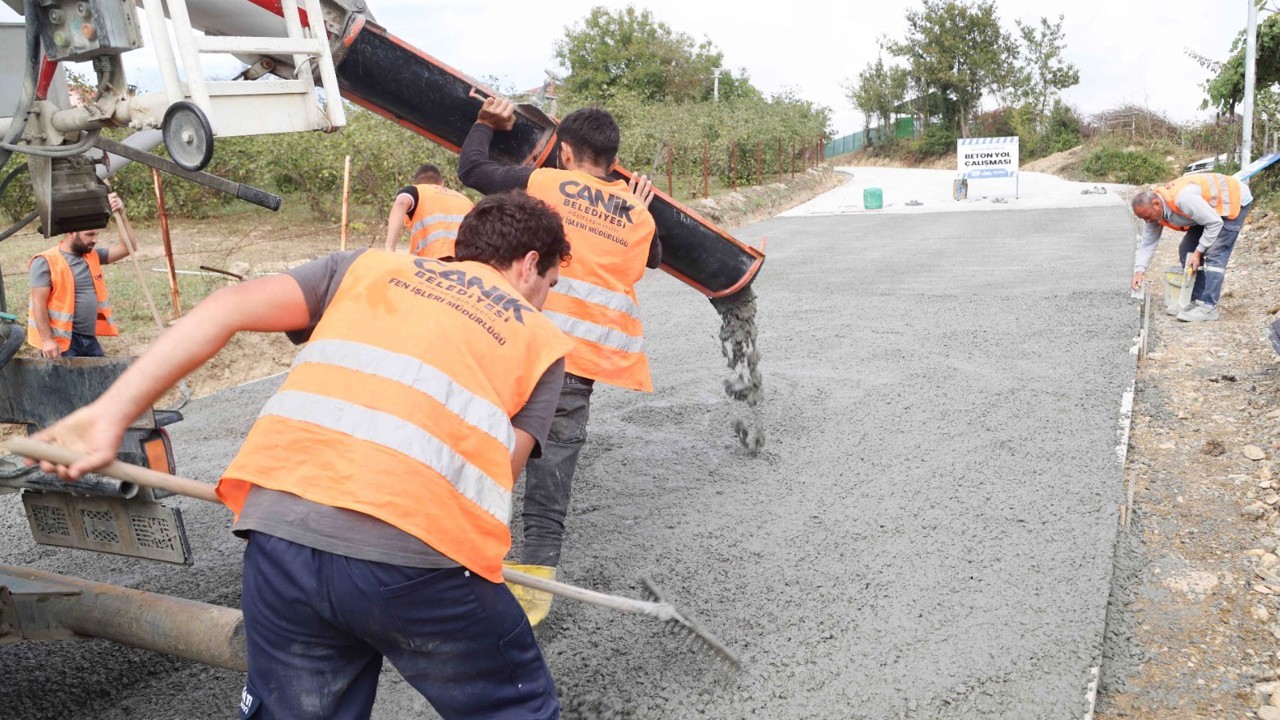 Canik’in ulaşım ağı güçleniyor
