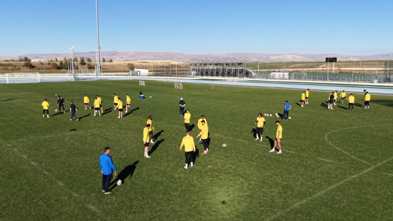 Muşspor, 1461 Trabzon FK maçı hazırlıklarına başladı
