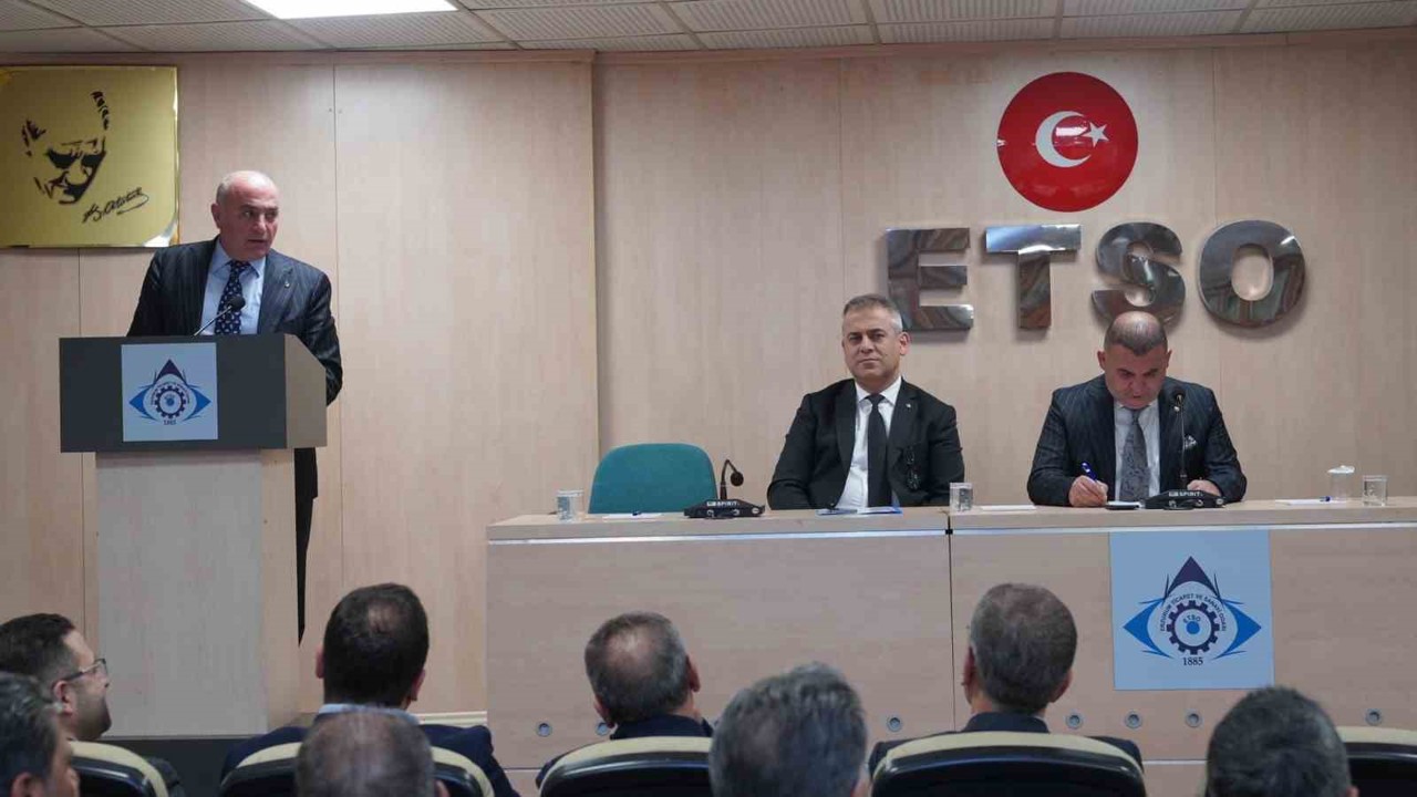 ETSO Meclisi yoğun gündemle toplandı
