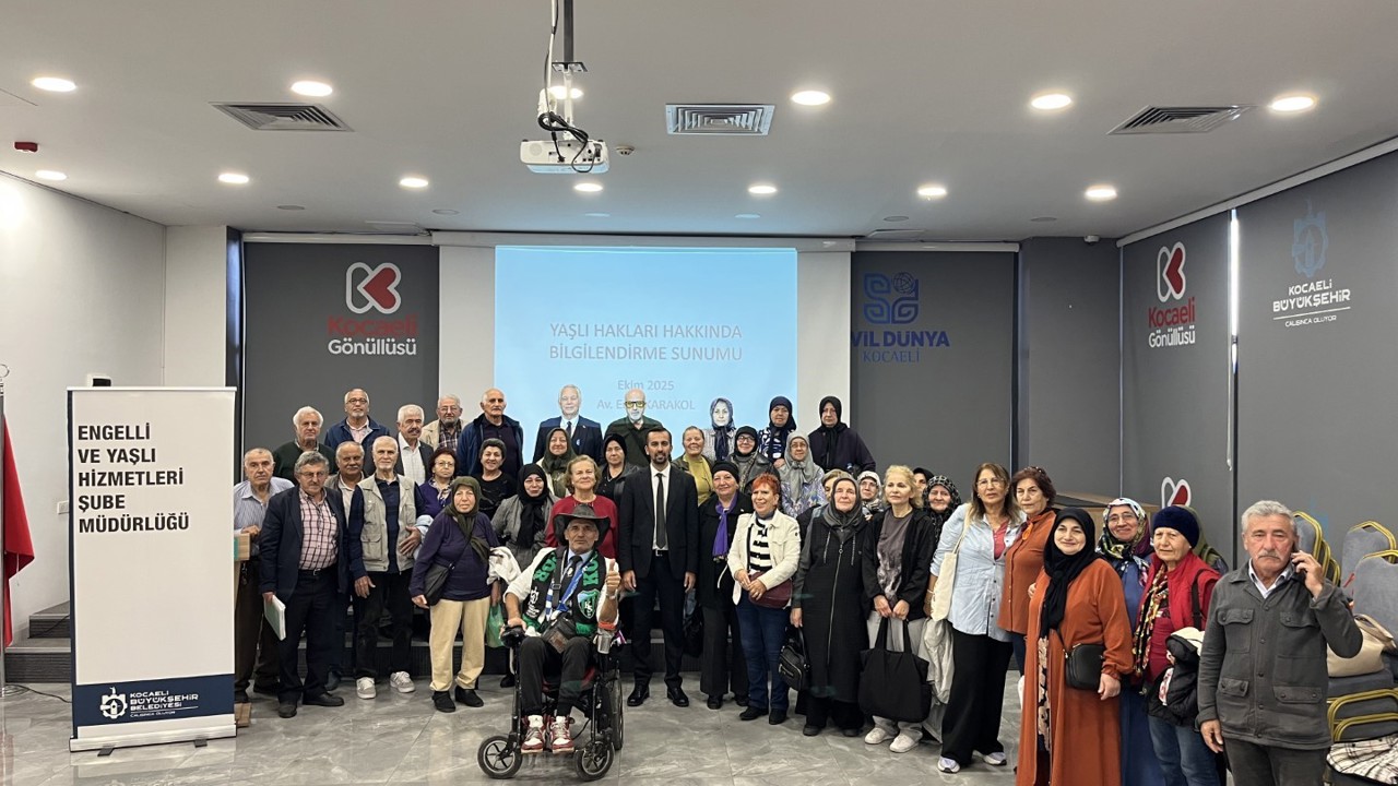 Büyükşehir’den yaşlı hakları konulu seminer
