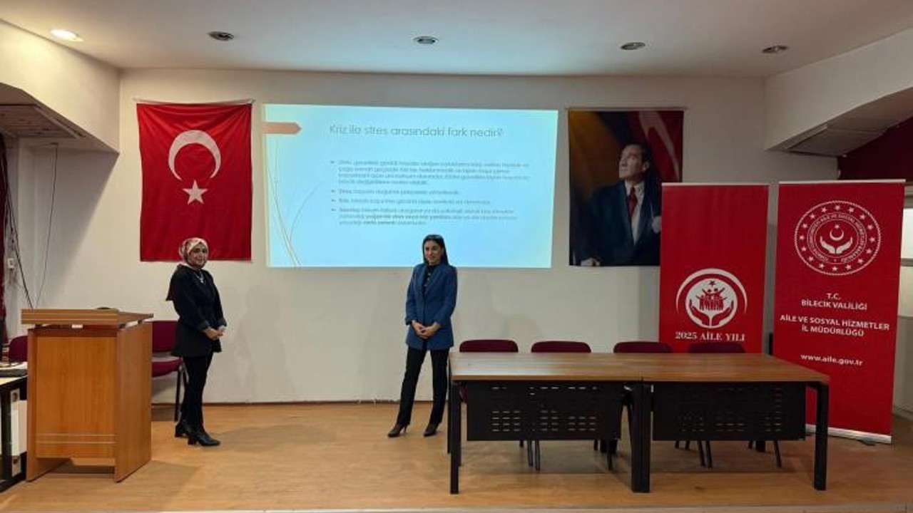 Bilecik’te kriz ve krize müdahale eğitimi verildi
