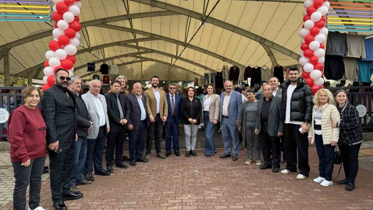Nilüfer’in 7’nci giyim pazarı açıldı
