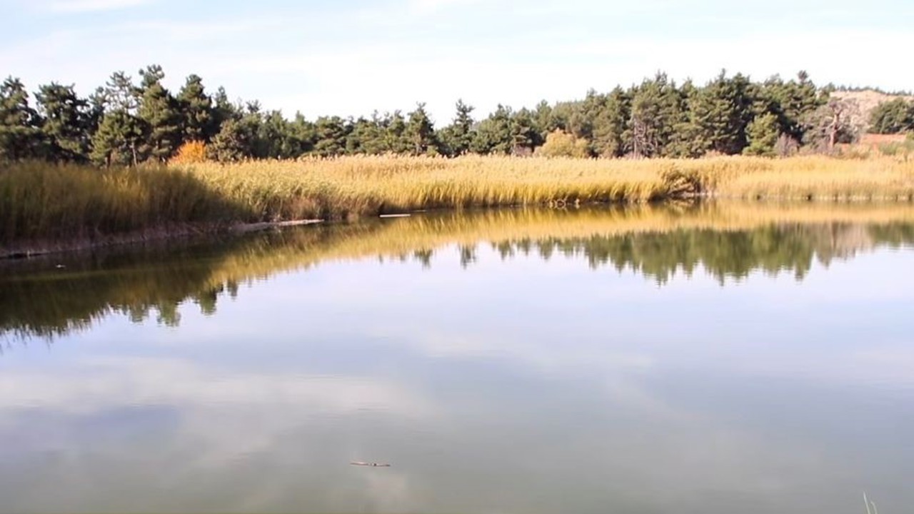 Doğa harikası Saklıgöl eşsiz manzarasıyla ziyaretçilerini bekliyor
