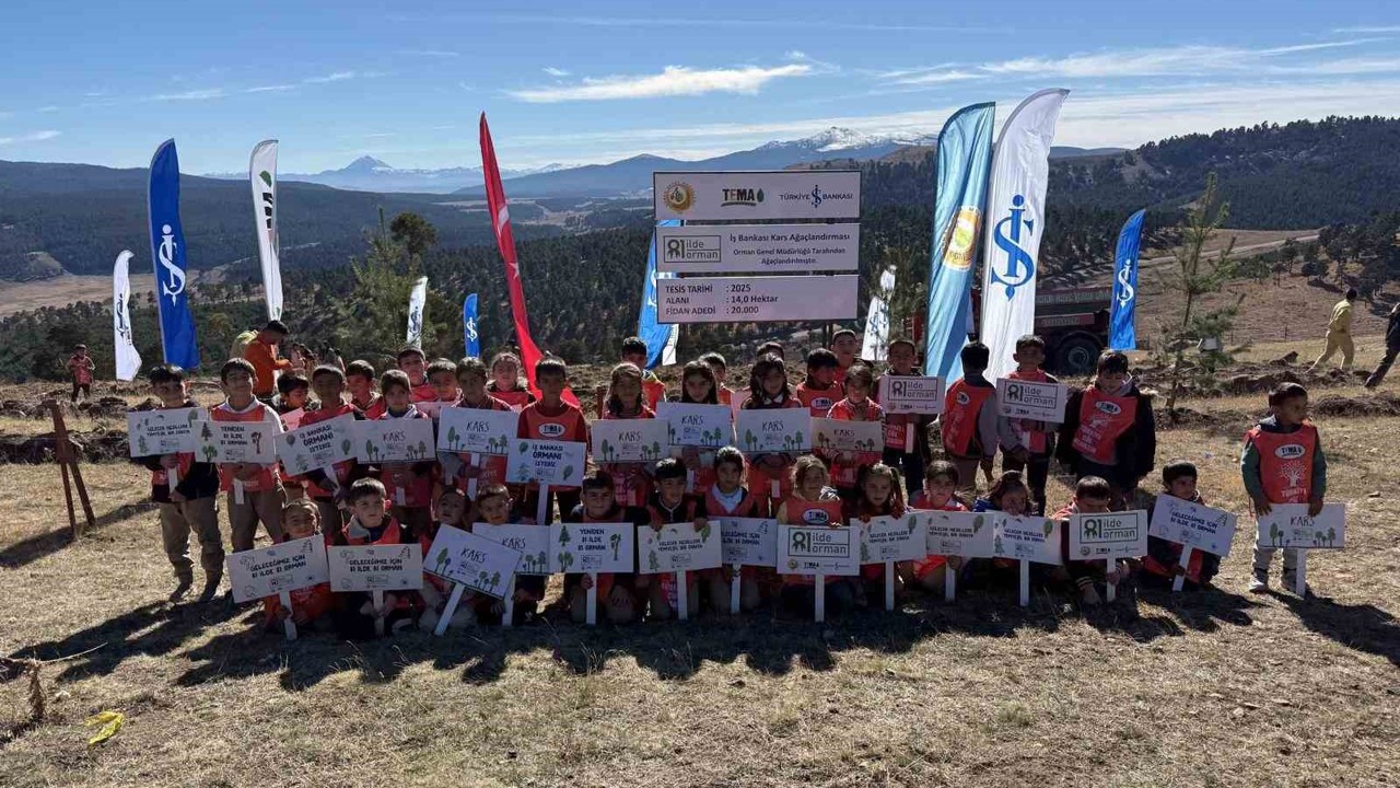 ‘81 İlde 81 Orman’ projesi Kars ile devam ediyor
