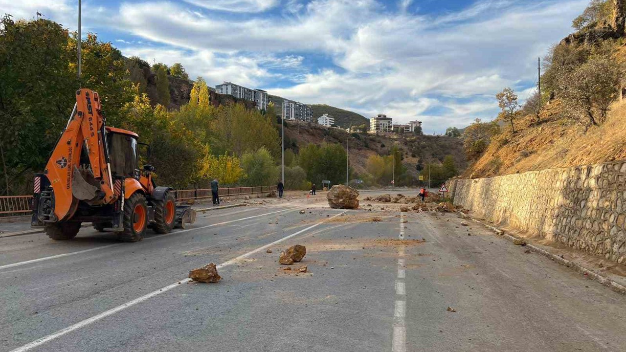 Ovacık yolunda güvenlik çalışmaları başladı
