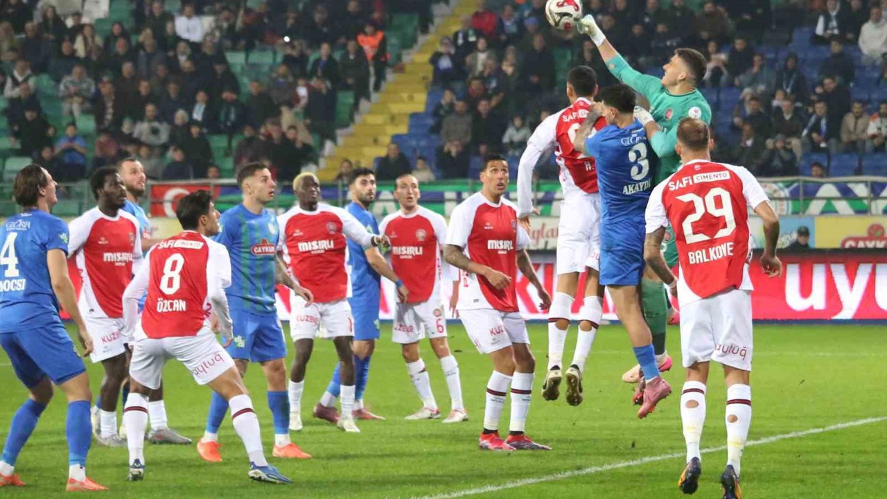 Trendyol Süper Lig: Çaykur Rizespor: 1 - Fatih Karagümrük: 0 (Maç sonucu)
