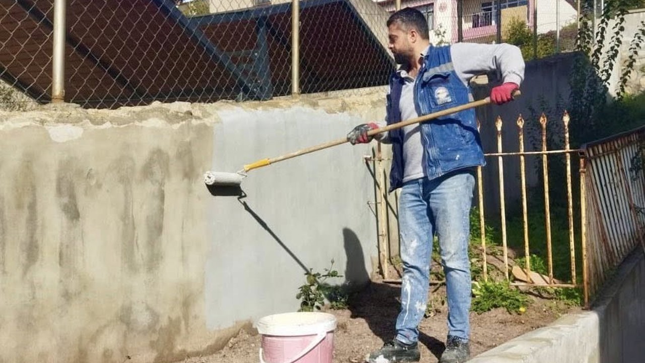 Körfez’de okullara estetik dokunuş
