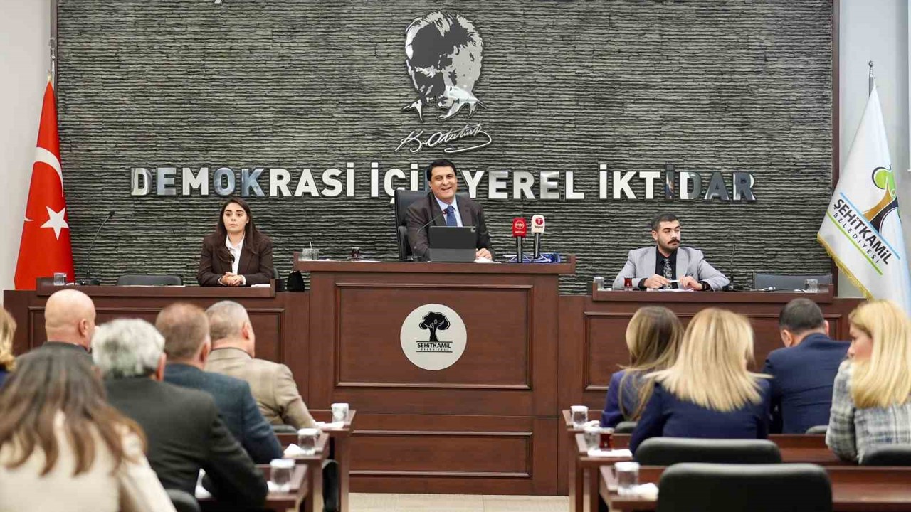 Şehitkamil Belediyesi Kasım ayı Meclis Toplantısı yapıldı
