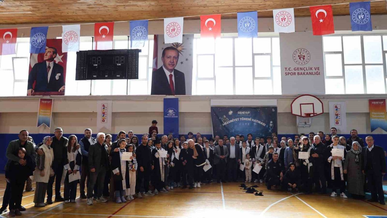 DENEYAP Türkiye programı mezuniyeti Bilecik’te gerçekleştirildi
