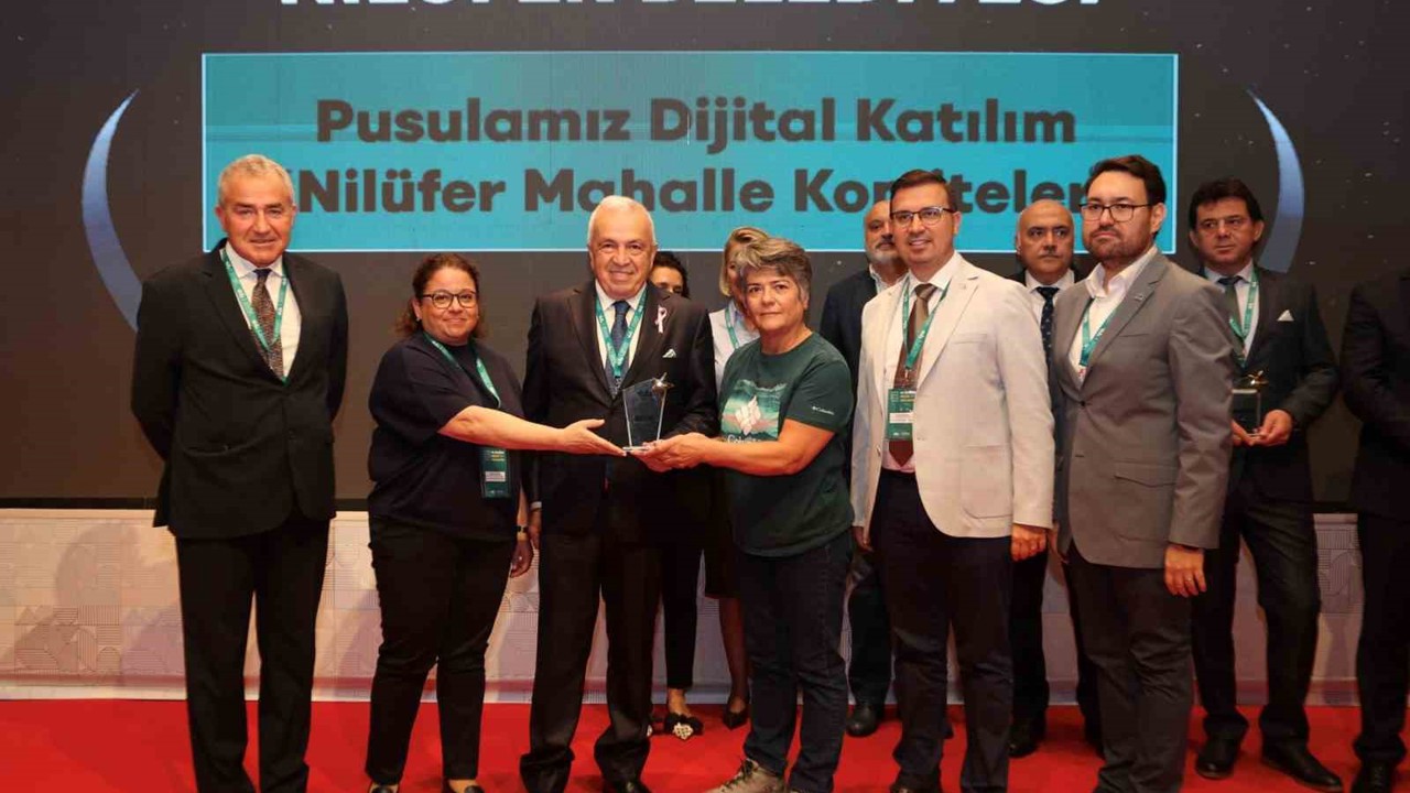 Nilüfer Belediyesi’ne Ekim ayında ödül yağdı
