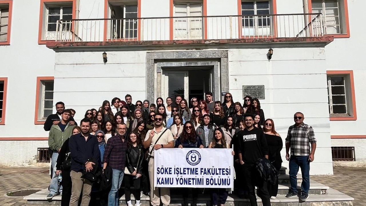 Söke İşletme Fakültesi öğrencilerinden tarihe yolculuk
