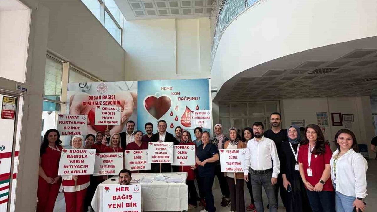 Adana’da hekim ve sağlık çalışanları organ bağışına dikkat çekti
