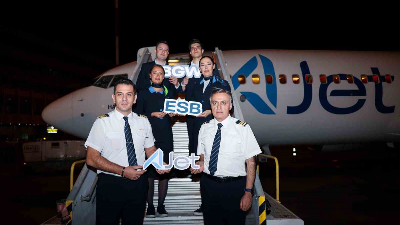 AJet’in Ankara-Bağdat Hattı açıldı
