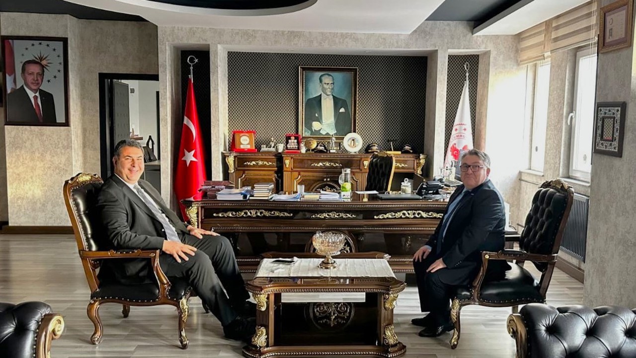 Rektör Özölçer’den Karadeniz Ereğli Kaymakamı Yılmaz’a ziyaret
