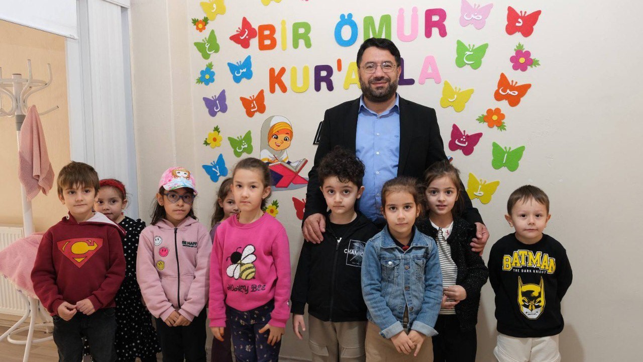 Müftü Fakirullahoğlu’ndan Kuran Kurslarına ziyaret
