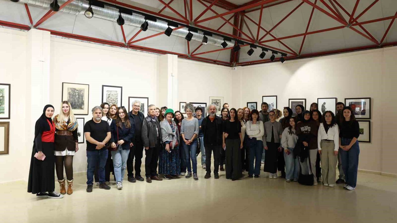 Özgün Baskıresim Koleksiyonu sergisi açıldı
