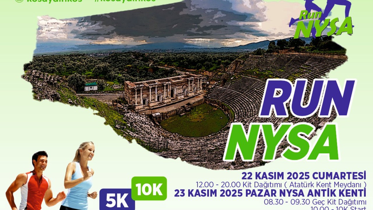 Sultanhisar’da Run Nysa başlıyor
