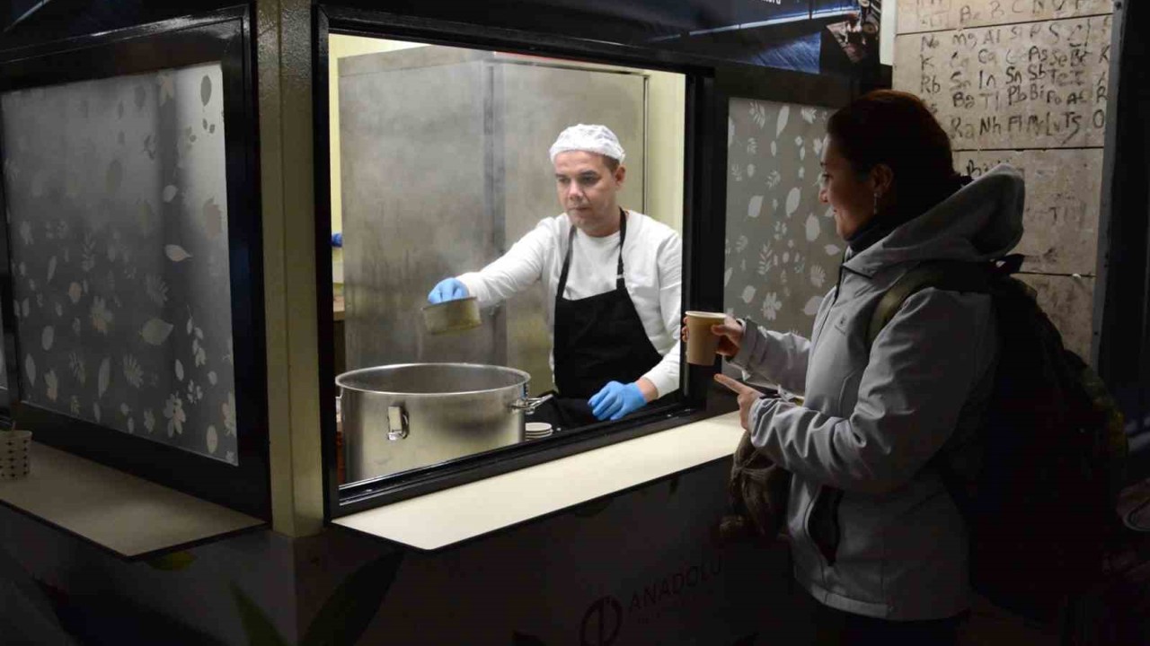 Sınav haftasında öğrencilere sıcak bir mola
